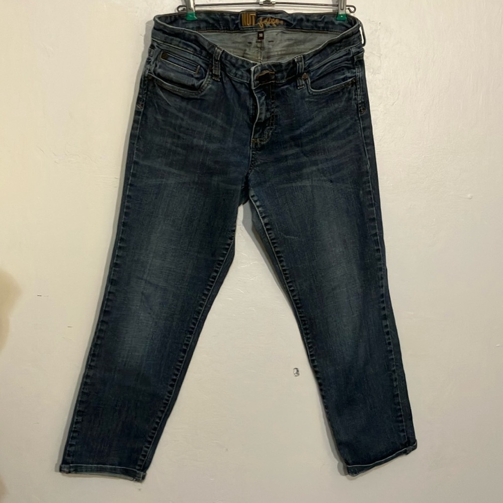 Kut from the Cloth size 10 straight leg denim jeans